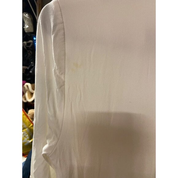 Reiss Midi Dress White Size 6 Minimalist - Picture 12 of 16